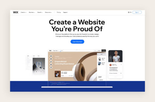 Web Design – Wix